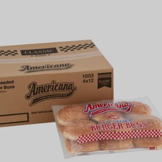 Americana 4″ Seeded Burger Bun