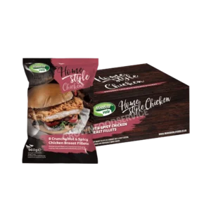 Homestyle Hot & Spicy Chicken Burger 4x960g