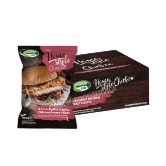 Homestyle Hot & Spicy Chicken Burger 4x960g