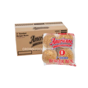 Americana 5" Seeded Burger Buns 48x89g