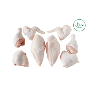 8cut Chicken 1500-1600g-10 Birds