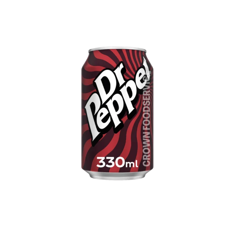 Dr pepper can