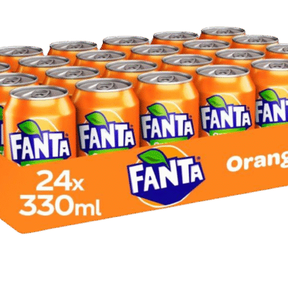 Fanta Orange 24x330ml - Image 2