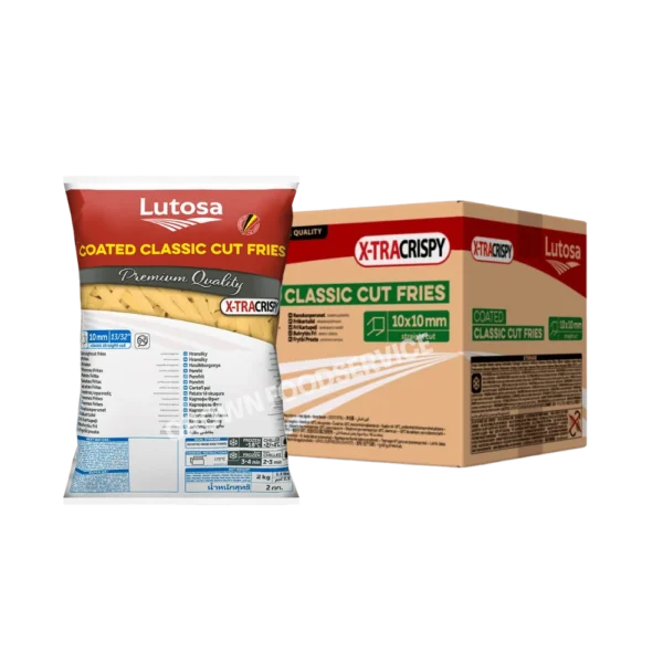 Lutosa Xtra Crispy Fries 10mm 4x2.5kg