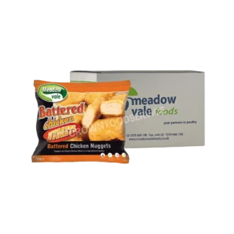 Meadowvale Breaded Chicken Nuggets 6x1kg