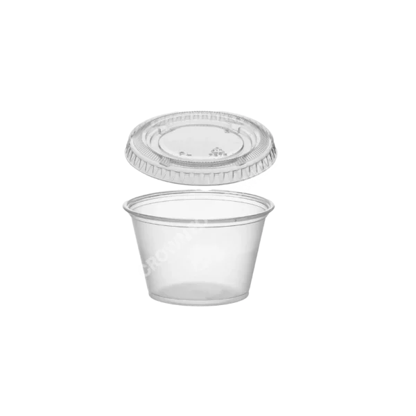 Pinkapple Cups and lids 4Oz 1x450