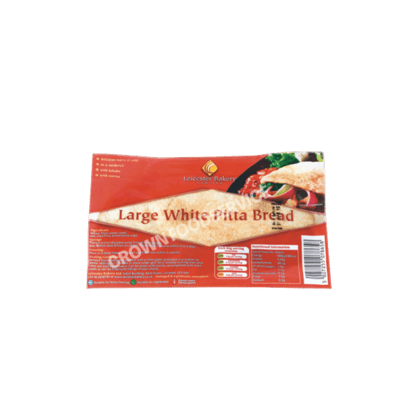 Large White Pitta Bread 18x6