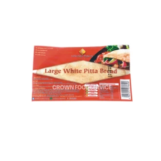 Large White Pitta Bread 18x6