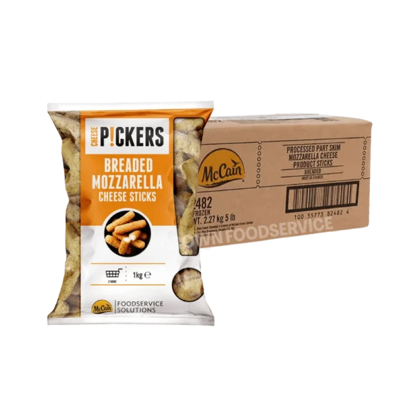 McCain Breaded Mozzarella Sticks (Box) 6x1kg