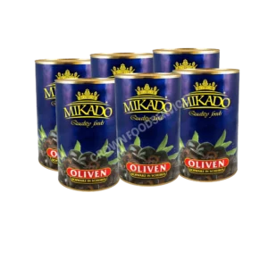 Sliced Black Olives 1x6kg