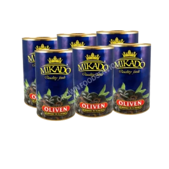 Sliced Black Olives 1x6kg