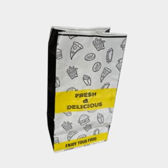R4 white takeaway bag