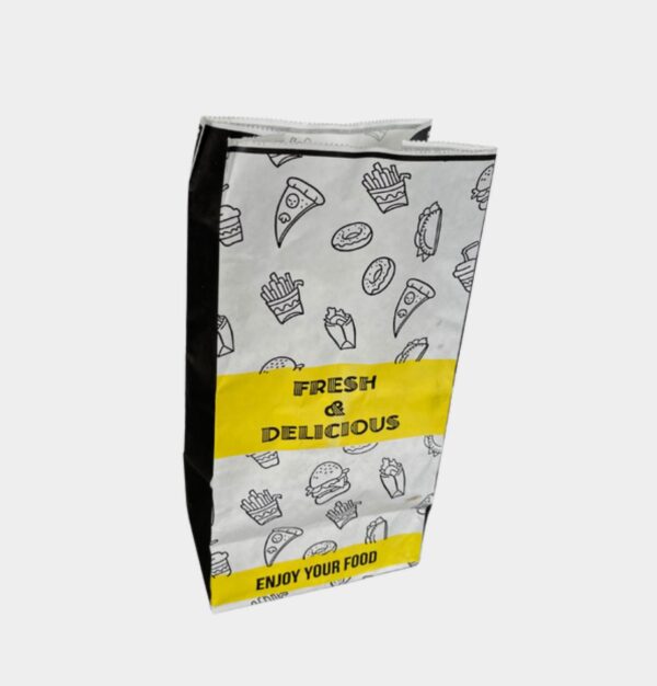 R4 white takeaway bag