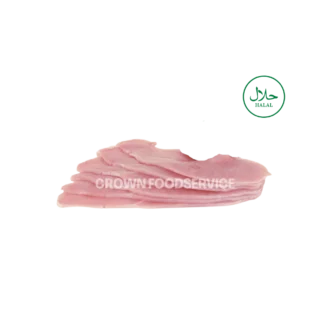Halal Sliced Turkey Rasher 1x1kg