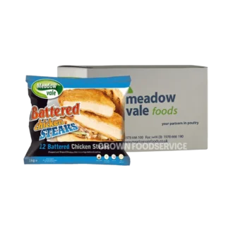 Meadowvale Battered Chicken Steaks 6x12