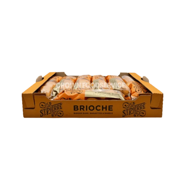 ST PIERRE UNSEEDED BRIOCHE BUNS 1 X 42