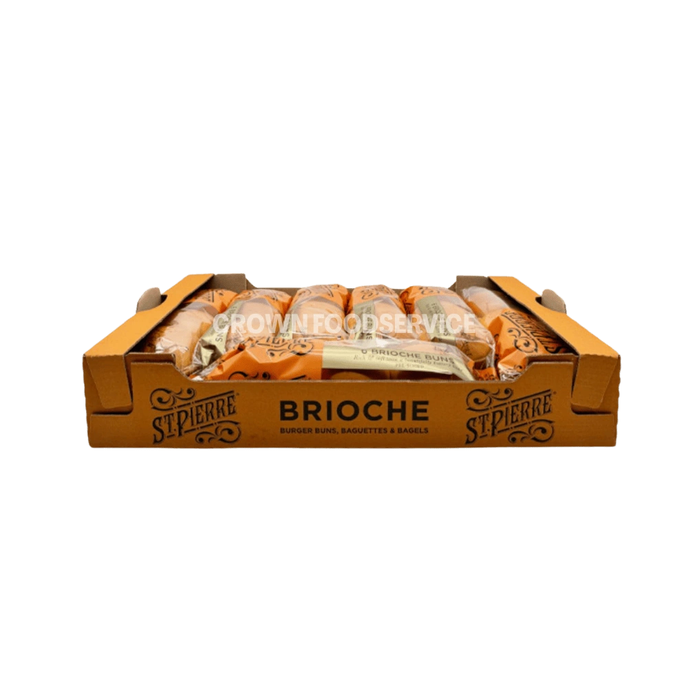 ST PIERRE UNSEEDED BRIOCHE BUNS 1 X 42