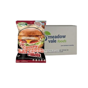 Meadowvale Crispy Battered Chicken Fillet burger 20x120g