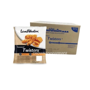 Lamb Weston Seasoned Twisters Fries 4x2.5kg
