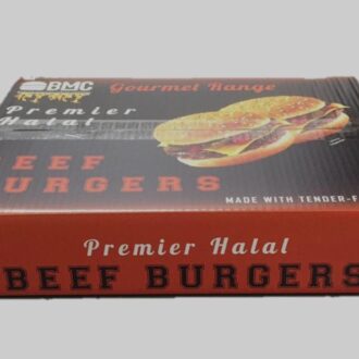 BMC 6oz Gourmet beef burger 30x170g Halal