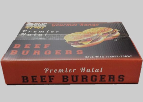 BMC 6oz Gourmet beef burger 30x170g Halal