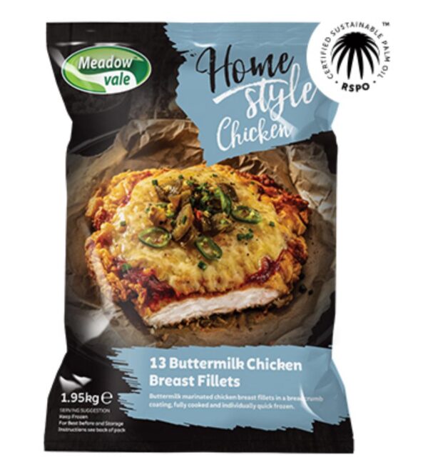 Meadowvale butter milk chicken breast 2x1.95kg
