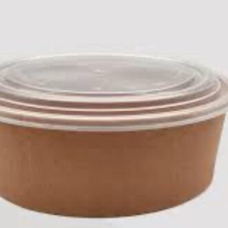 Brown bowl 1300ML with lids