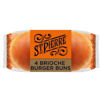 St Pierre 4.5 Plain Brioche Bun 6x7pk