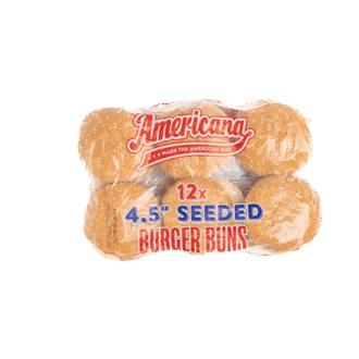 Americana Seeded Burger Bun 4.5 48pcs