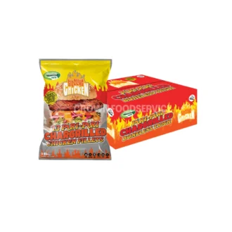 Meadowvale Sizzling Original Chargrilled Chicken Fillets 150g 1X1.95KG