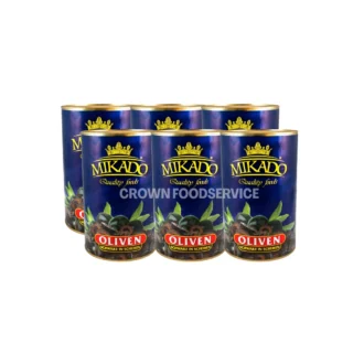 Sliced Black Olives Case 6x3